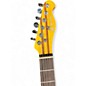 Used Allen Eden TELECASTER Black Solid Body Electric Guitar
