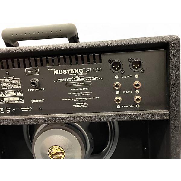 Used Fender GT100 Guitar Combo Amp