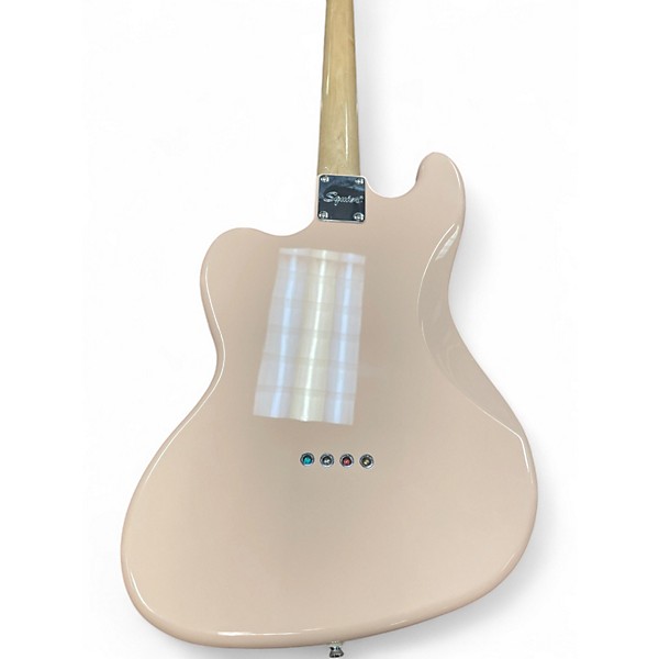 Used Squier RASCAL BASS SHELL PINK Electric Bass Guitar