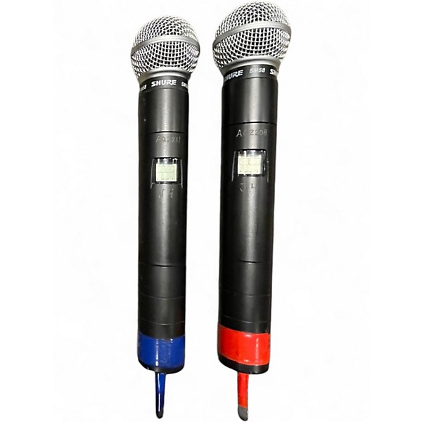 Used Shure UHF Dual Wireless system with Mics and Bodyacks Wireless System