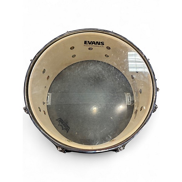 Used Ludwig 14X6 Backbeat Red Sparkle Drum