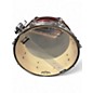 Used Ludwig 14X6 Backbeat Red Sparkle Drum