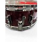 Used Ludwig 14X6 Backbeat Red Sparkle Drum