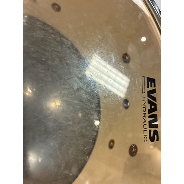 Used Ludwig 14X6 Backbeat Red Sparkle Drum