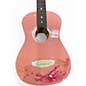 Used Luna AUR MPD CCP Pink Acoustic Guitar