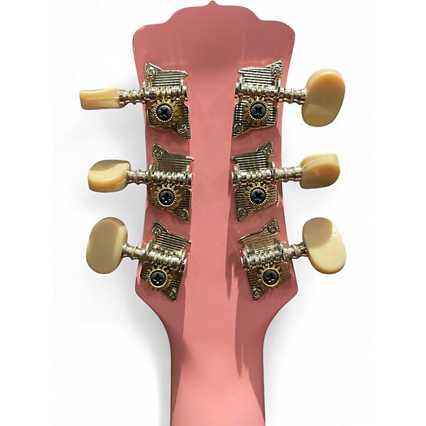 Used Luna AUR MPD CCP Pink Acoustic Guitar