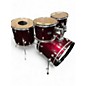 Used Pearl 4 Piece Forum Wine Res Drum Kit