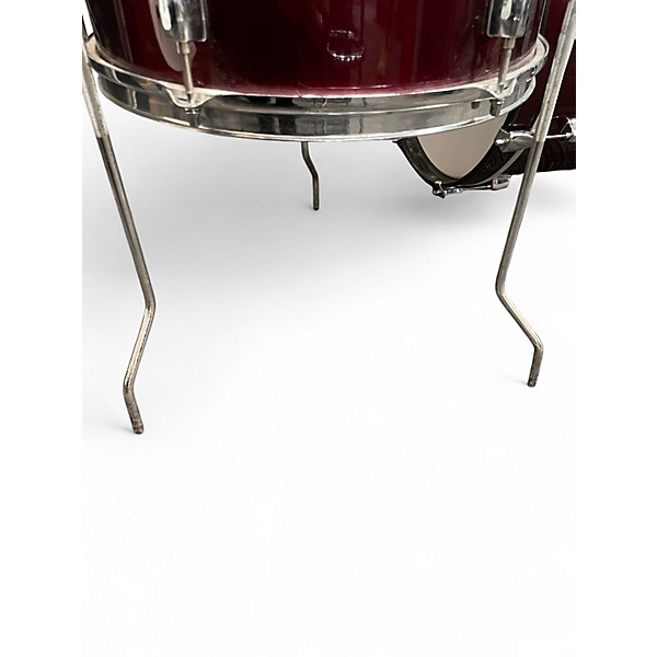 Used Pearl 4 Piece Forum Wine Res Drum Kit