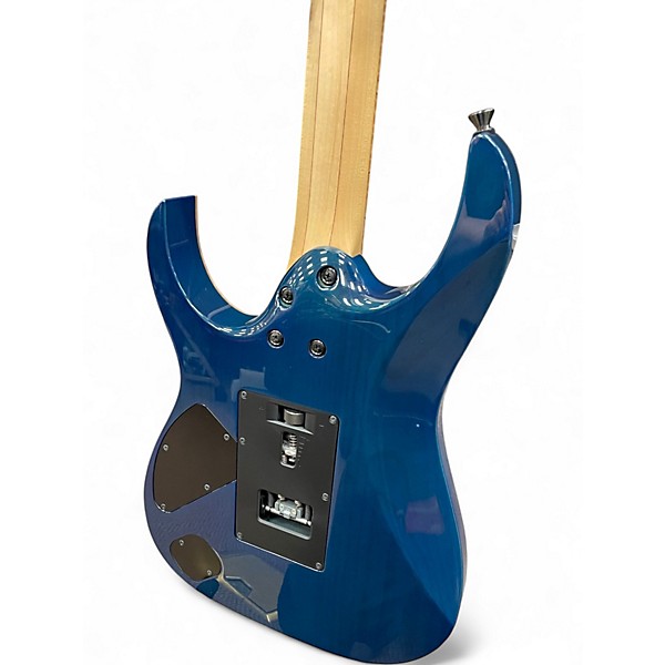 Used Ibanez JCRG20126 J Custom blue zircon Solid Body Electric Guitar