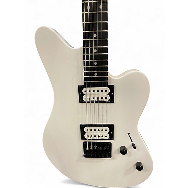 Used Jackson JS22 Skatecaster White Solid Body Electric Guitar