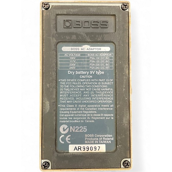 Used BOSS TU2 Chromatic Tuner Pedal