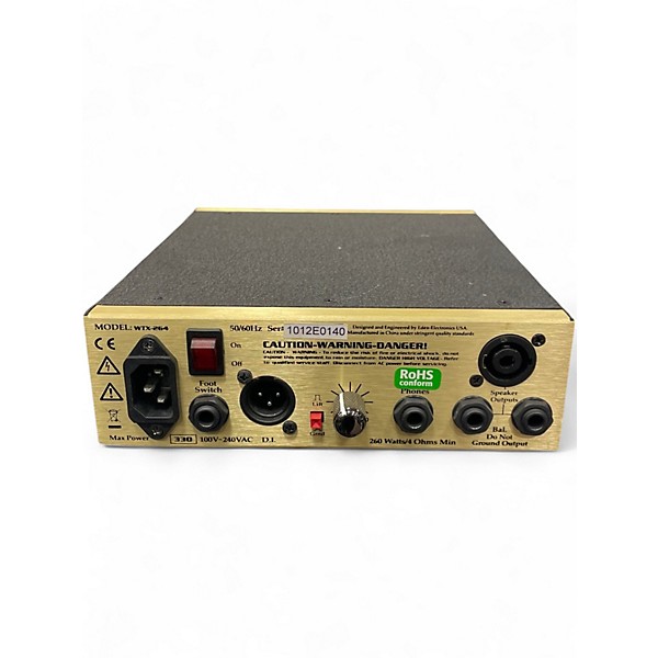 Used Eden WTX-264 Bass Amp Head