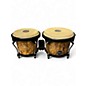 Used MEINL 30th Anniversary Edition Wood Bongo Leopard Burl Bongos