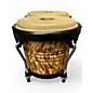 Used MEINL 30th Anniversary Edition Wood Bongo Leopard Burl Bongos