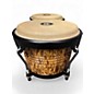 Used MEINL 30th Anniversary Edition Wood Bongo Leopard Burl Bongos