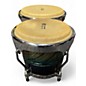 Used LP Performer Series Bongos With Chrome Hardware Blue Fade Bongos