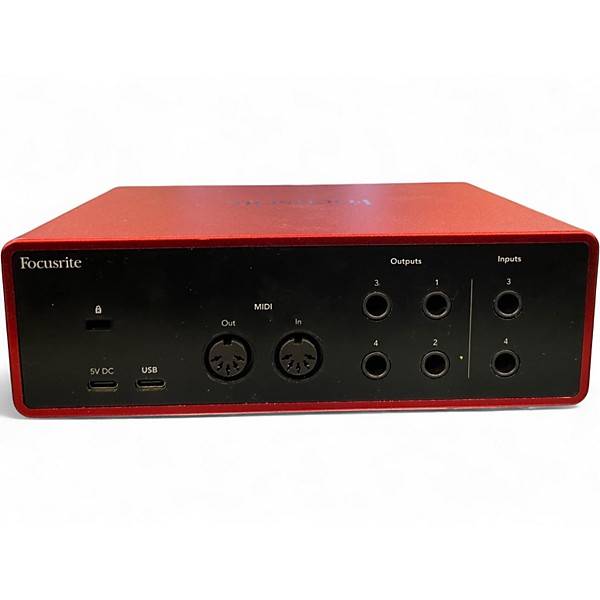 Used Focusrite Scarlett 4i4 Gen 4 Audio Interface