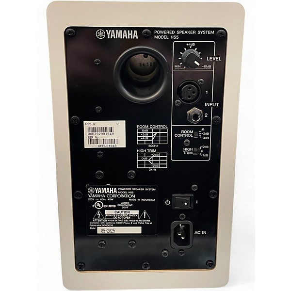 Used Yamaha HS5W Pair Powered Monitor
