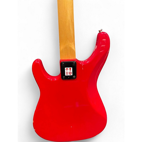 Used Peavey Fury Dakota Red Electric Bass Guitar