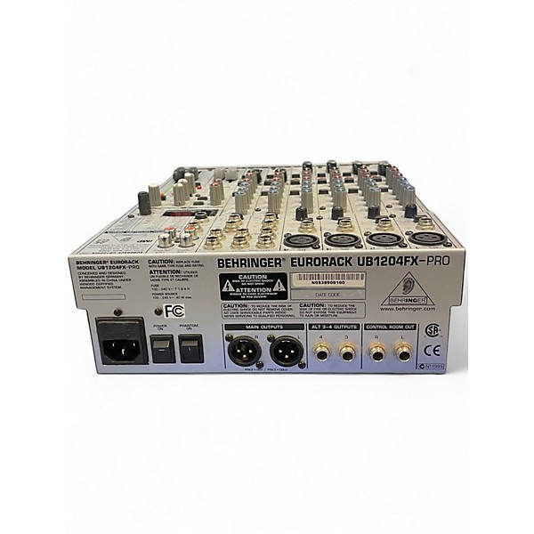 Used Behringer UB1204 FX PRO Unpowered Mixer