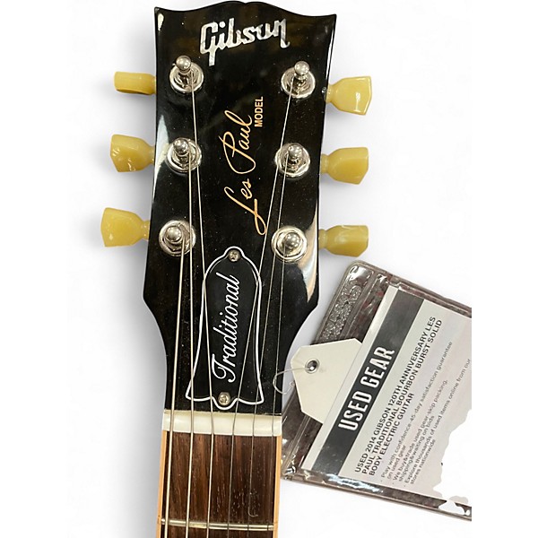 Used 2014 Gibson 120th Anniversary Les Paul Traditional BOURBON BURST Solid Body Electric Guitar