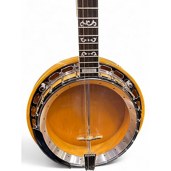 Used Ibanez 70,s Artist 5 String Natural Banjo