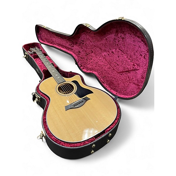 Used Taylor 314CE Natural Acoustic Electric Guitar