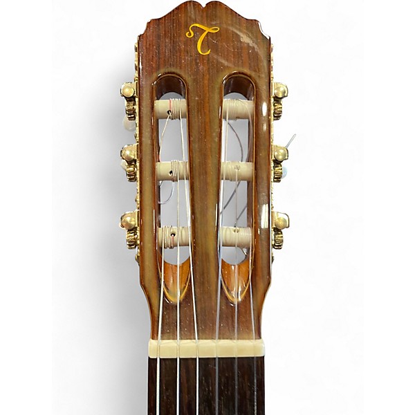 Used 2000s Takamine EC132SCX Natural Classical Acoustic Electric Guitar