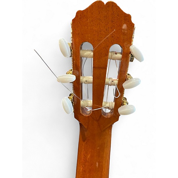 Used 2000s Takamine EC132SCX Natural Classical Acoustic Electric Guitar