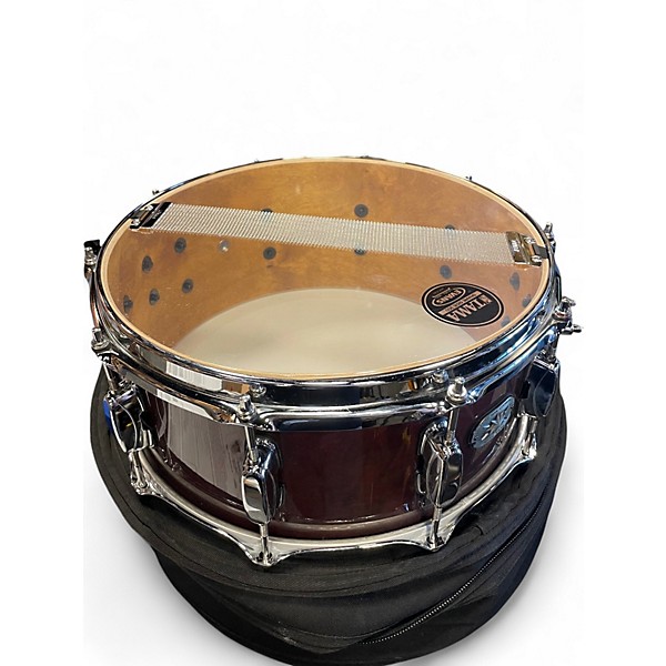 Used TAMA 6.5X14 Artwood Snare Red Drum