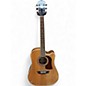 Used Washburn HD10SCE Natural Acoustic Electric Guitar thumbnail