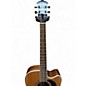 Used Washburn HD10SCE Natural Acoustic Electric Guitar