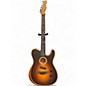 Used Fender Acoustasonic Player Telecaster shadow burst Acoustic Electric Guitar thumbnail