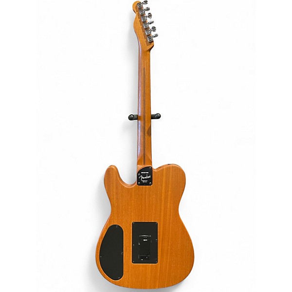 Used Fender Acoustasonic Player Telecaster shadow burst Acoustic Electric Guitar