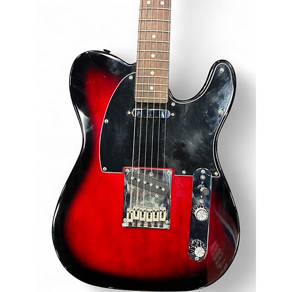 Used 2017 Squier Standard Telecaster Antique Burst Solid Body Electric Guitar