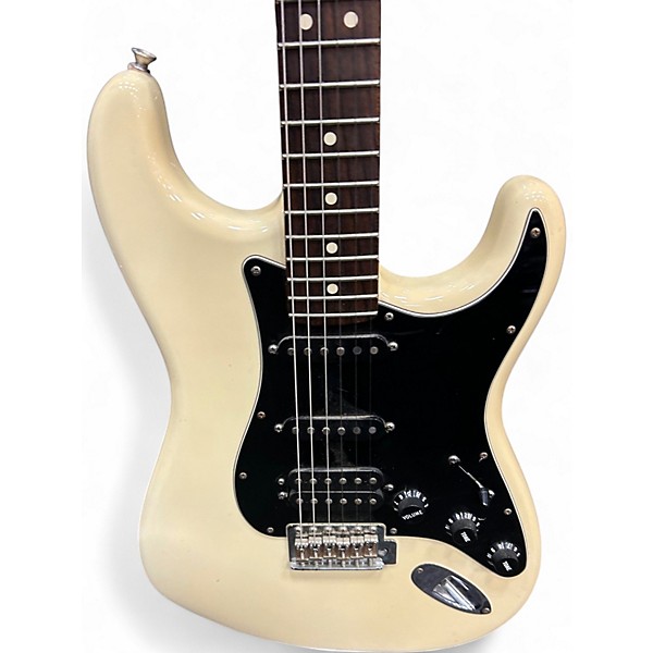 Used 2015 Fender American Standard Stratocaster Vintage White Solid Body Electric Guitar