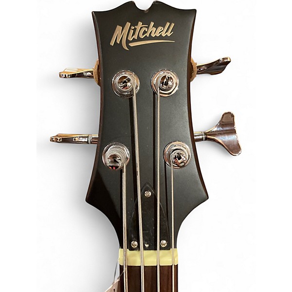 Used Mitchell T239BCE-BST Natural Acoustic Bass Guitar