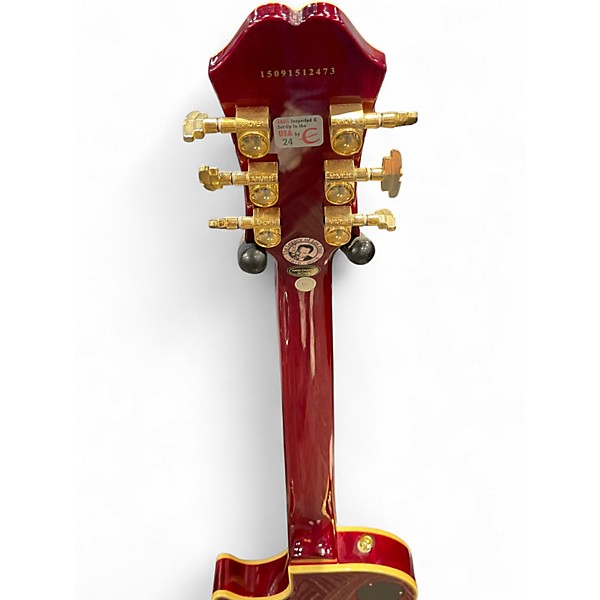 Used Epiphone Les Paul Custom 100th Anniversary Outfit Cherry Solid Body Electric Guitar