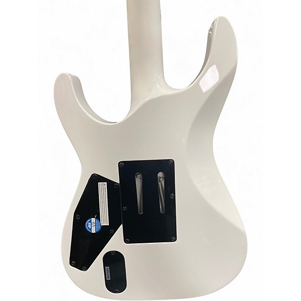Used ESP LTD M1000 White Solid Body Electric Guitar