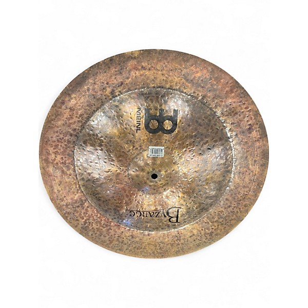 Used MEINL 18in DOUBLE DOWN STACK Cymbal