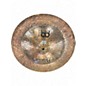 Used MEINL 18in DOUBLE DOWN STACK Cymbal