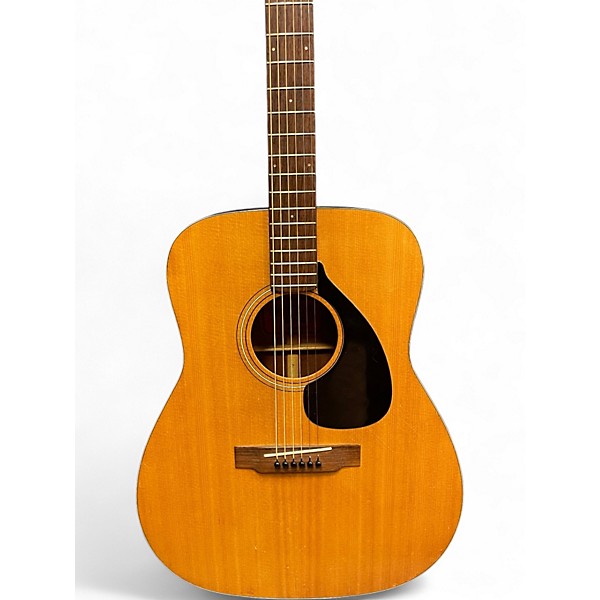 Vintage 1970s Yamaha FG140 Natural Acoustic Guitar