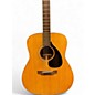 Vintage 1970s Yamaha FG140 Natural Acoustic Guitar