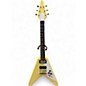 Used No Brand Parts caster Vintage Yellow Solid Body Electric Guitar thumbnail