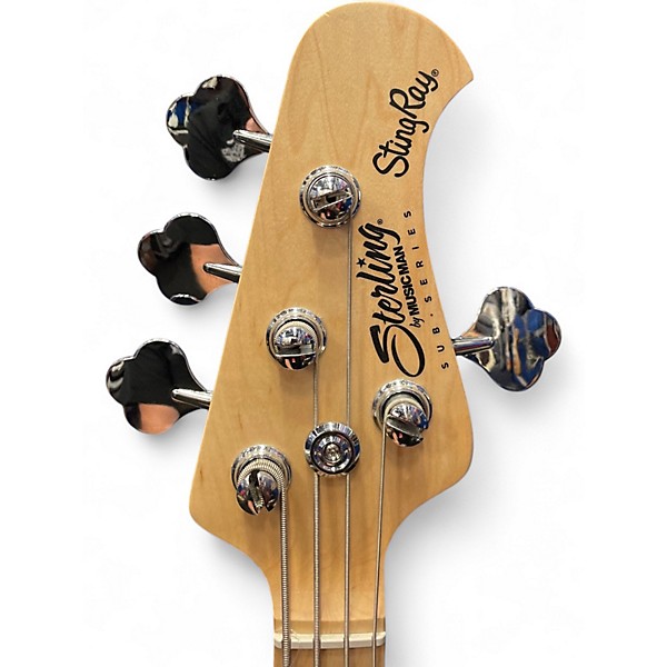 Used Sterling by Music Man Sub Series Ray4HH Olive Electric Bass Guitar