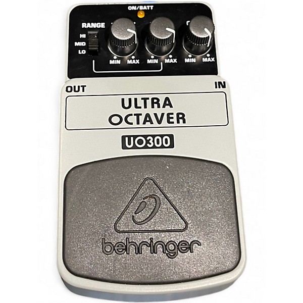 Used Behringer UO300 Ultra Octaver Effect Pedal
