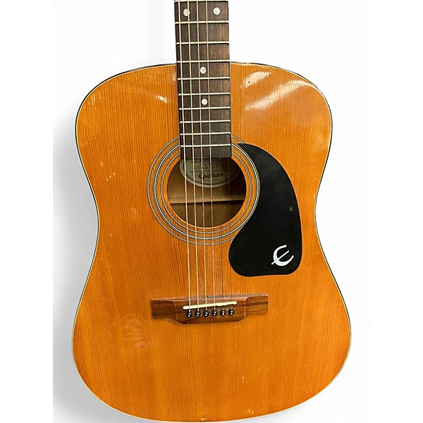 Used Epiphone PR100 Natural Acoustic Guitar