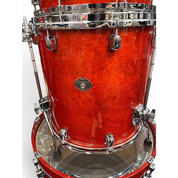 Used TAMA 6 Piece Starclassic Orange Drum Kit