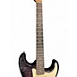 Used Akolt stryde Purple Stripe Solid Body Electric Guitar