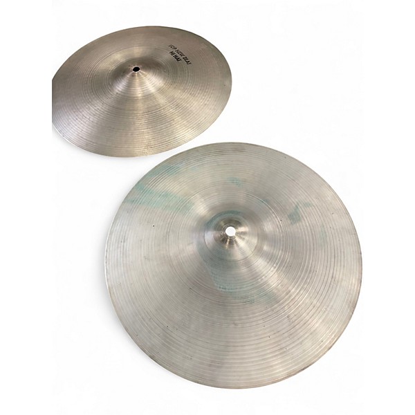 Used Zildjian 14in New Beat Hi Hat Pair Cymbal